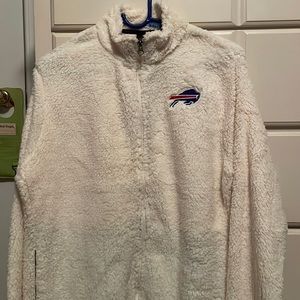 Junior girls buffalo bills sherpa zip-up jacket